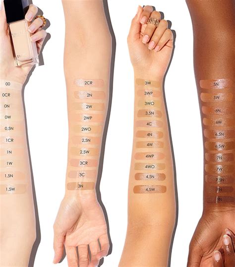 glow foundation dior|dior forever foundation color chart.